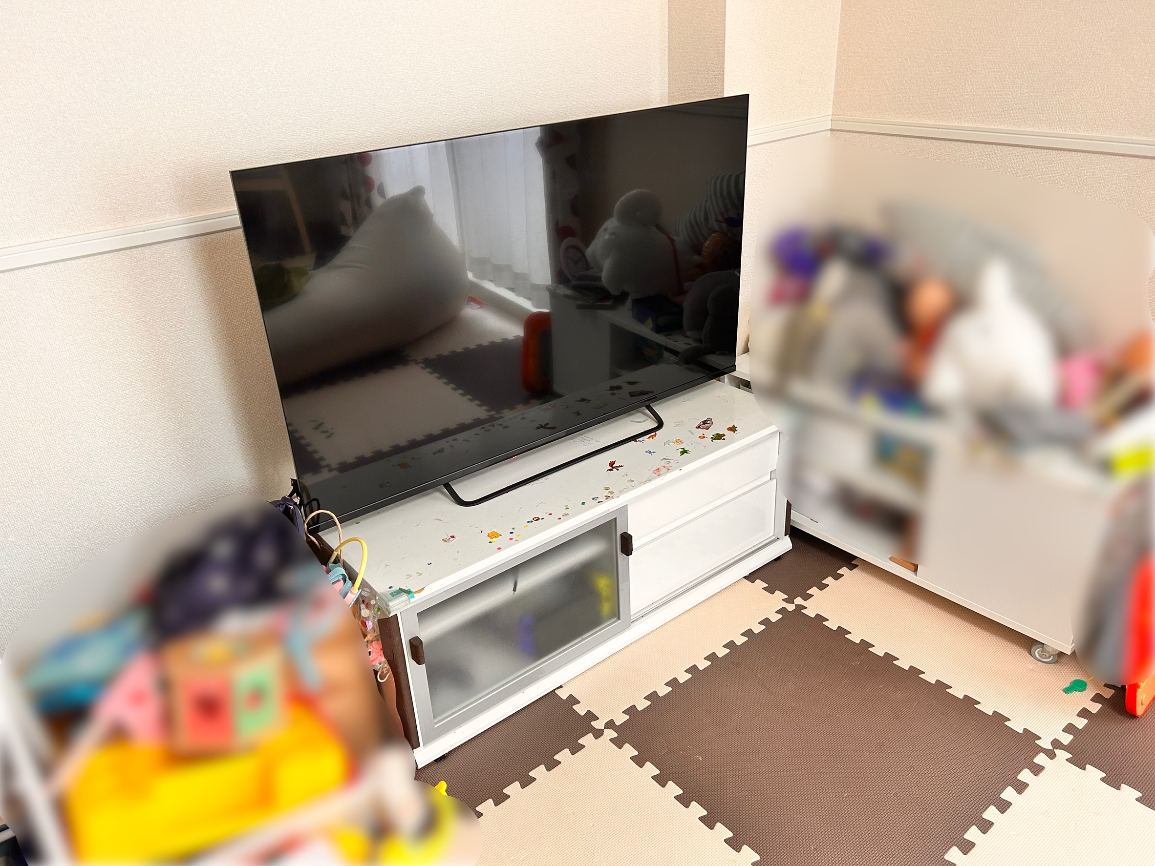 ドンキ TL-E5003UHD テレビ本体・設置状態