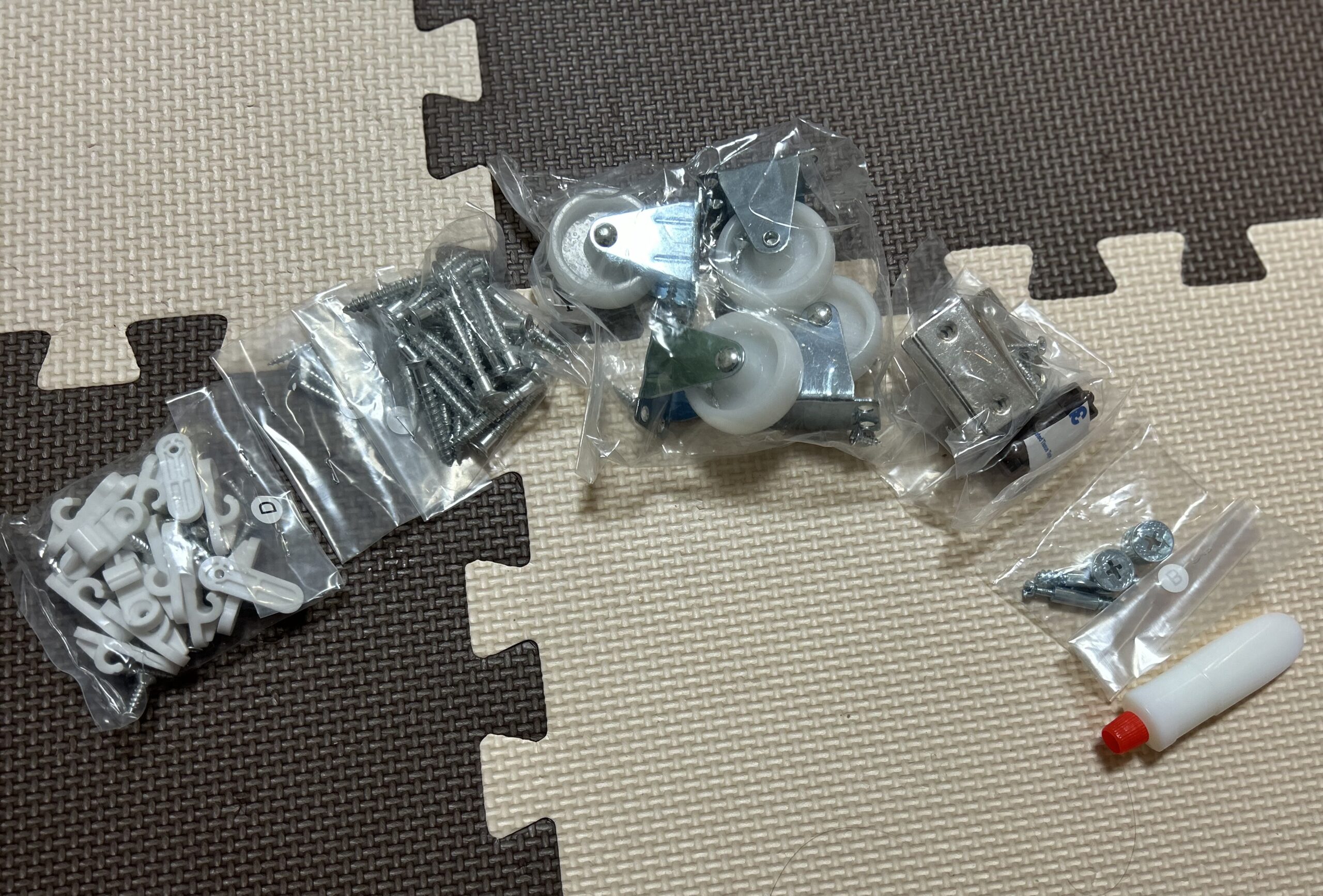 ぼん家具 縦型4分別ダストボックス 組み立て工程4